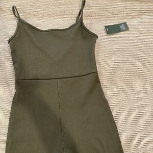 Olive green jumpsuit